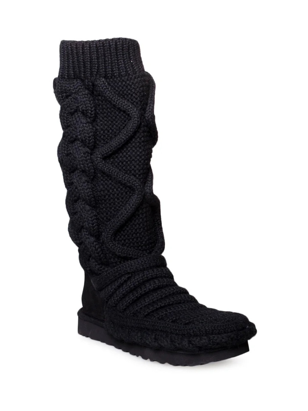 Brand New Authentic UGG CLASSIC TALL CHUNKY KNIT BLACK BOOTS
WOMEN'S Sz 5 - Picture 7 of 7